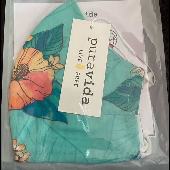 Vera Bradley Accessories - Vera Bradley Tropical Blue Mask